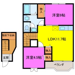 掛川駅 バス10分  石畑下車：停歩1分 2階の物件間取画像